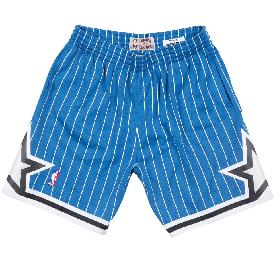 M&N Orlando Magic Swingman Shorts (1994-95/Road)